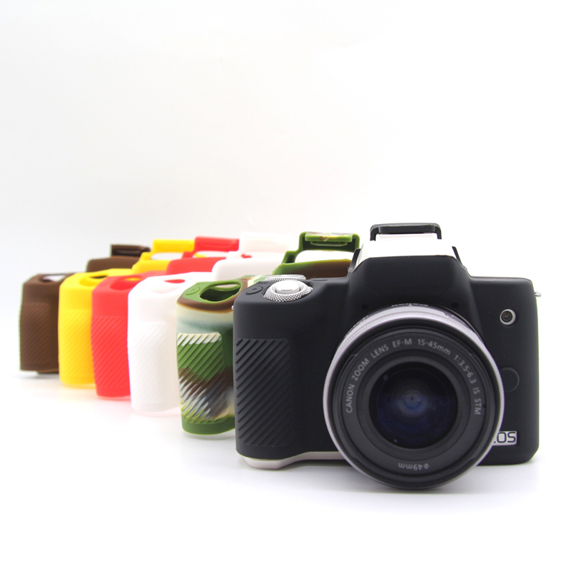 Canon Camera Eos M50 Mark Ii - غطاء حماية من السيليكون للكاميرا كانون