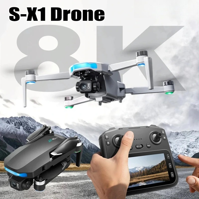Drone Kit Professional - طائرة بدون طيار S-X1 الأصلية بدقة