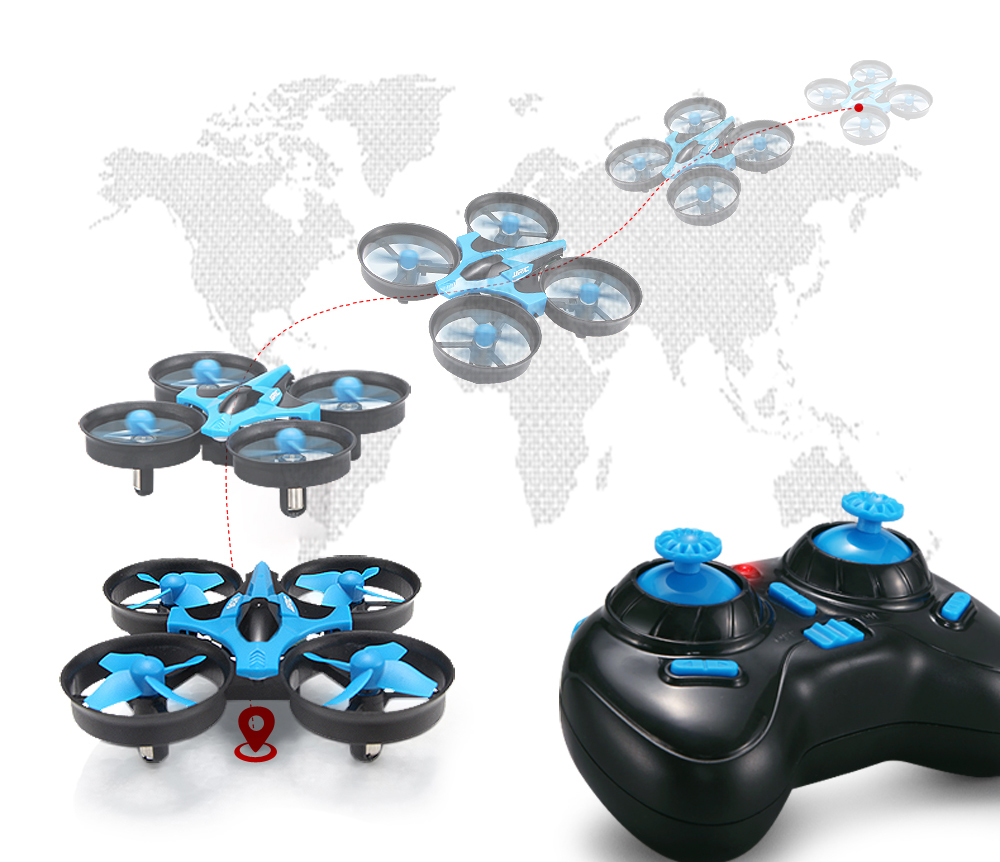 JJRC H36 Mini Rc Drone 4ch 6-A - مراجعة Drone Kit Tricopter وسعره