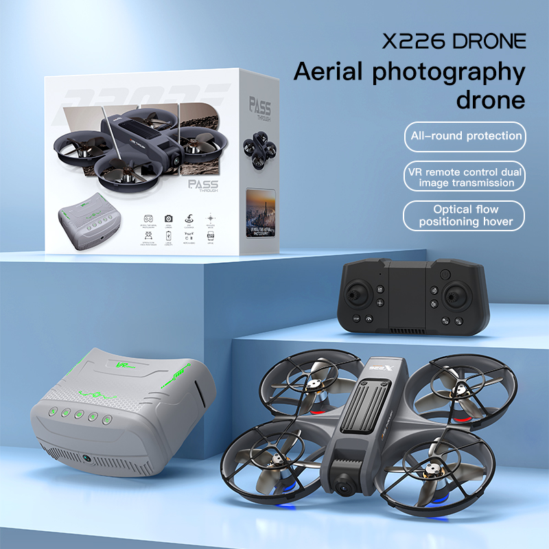 براند+ X226 طائرة بدون طيار VR - مراجعة Drone Kit Tricopter وسعره